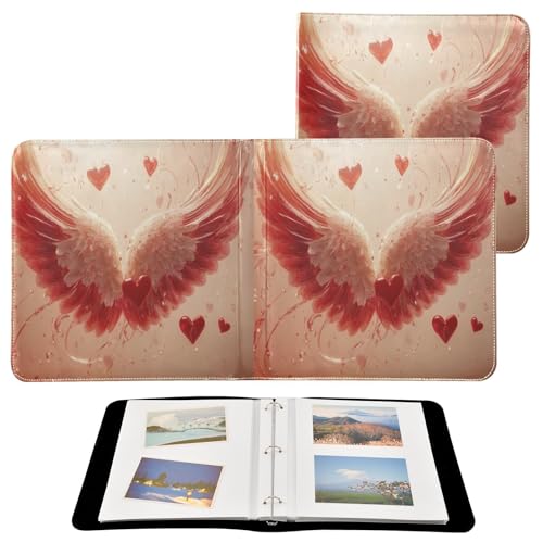Álbum de fotos FLildon scrapbook adhesivo con 3 anillas 40 páginas, 11.8 x 11.2 pulgadas cubierta de PU Leather miniatura 2