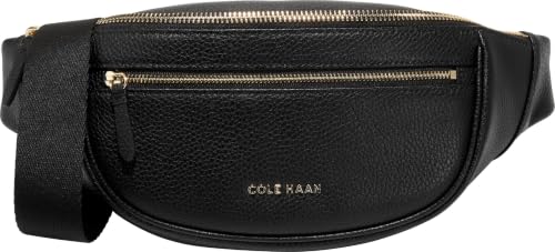 Image of Cole Haan Women's Mackenna Leather Belt Bag, Black
