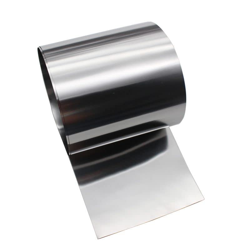 GatherTOOL 1Pc 304 Stainless Steel Width 100mm Foil Shim Sheet Thickness 0.01mm 0.02mm 0.03mm 0.05mm 0.1mm 0.15mm 0.2mm 0.3mm 0.5mm (Specification : 0.01mmX100mmX1m 1pc)