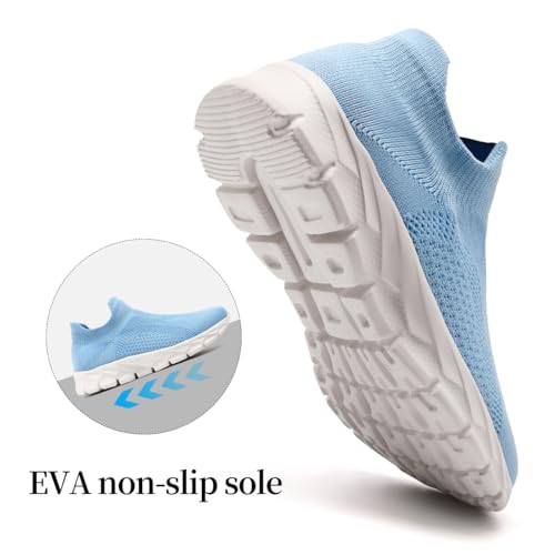 Image of Womens Shoes Running Walking Sneakers Slip On Sport Outdoor Casual Tennis Workout AthleticGym Shoes Lightweight Comfortable Fashion Fitness Shoes