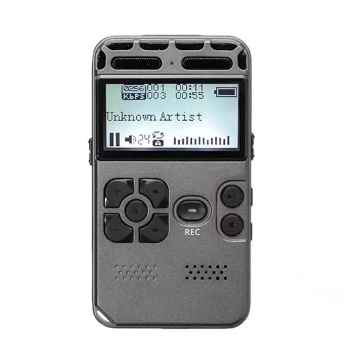 Hkfgdjdl SK502 Grabadora de voz digital de 8 GB de capacidad, fácil de usar y larga vida útil, dispositivo para conferencias y reuniones