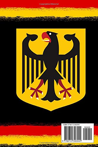 I'm Not Angry, I'm German: Appreciation Gift for German Friends Family & Coworkers, German Funny Saying Notebook Gift - Image 2