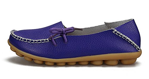 Image of VenusCelia Women's Breathable Comfort Walking Office Flat Loafer