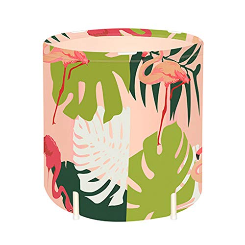 Portable Bathtub - Foldable Free Standing Soaking Bath Tub for Adults Kids - Non-Inflatable Folding Bath Tub - Removable Plastic Bathing Tub for Shower Stall Hot Bath Ice Bath