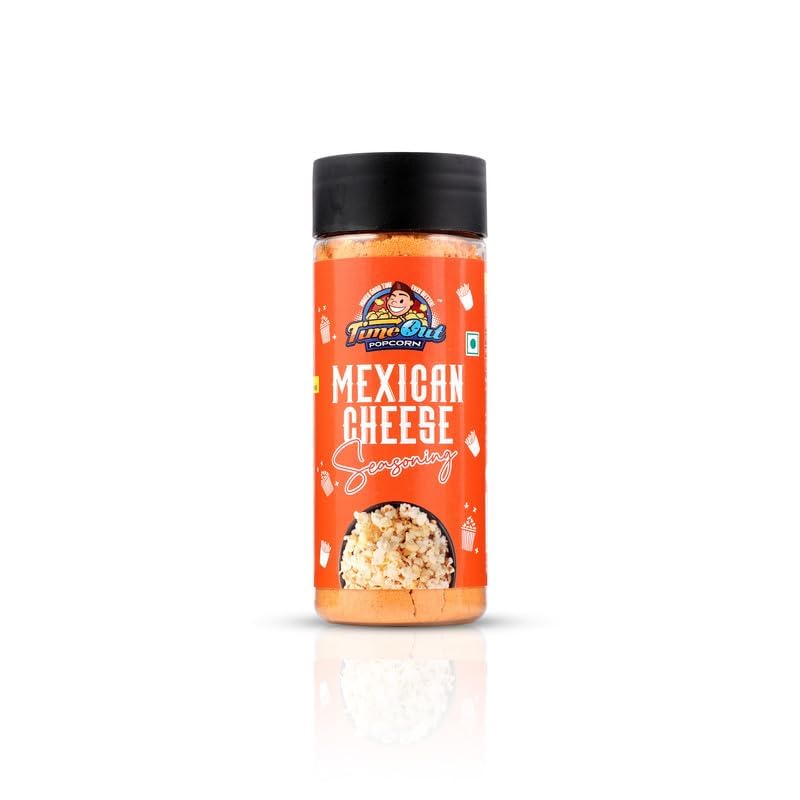 Image of Time Out Popcorn Mexican Cheese and Sour Cream n Onion Powder, Multi Use Seasoning For Pop corn, Snacks, Pack of 2, 100g