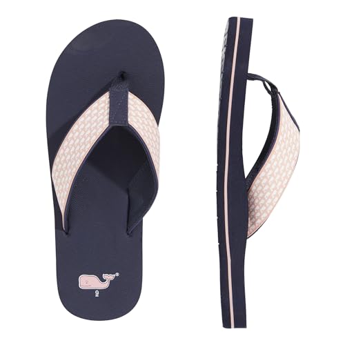vineyard vines Women's Micro Whales Classic Flip Flops