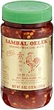 Huy Fong, Sambal Oelek Chili Paste, 8-Ounce Bottles (Pack of 6)