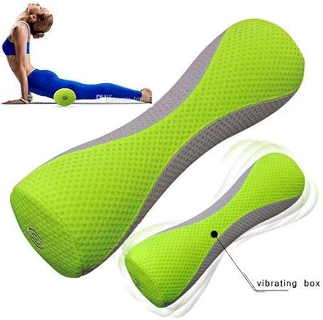 Home Living+ Rodillo de Yoga y masajeador vibrador para ...