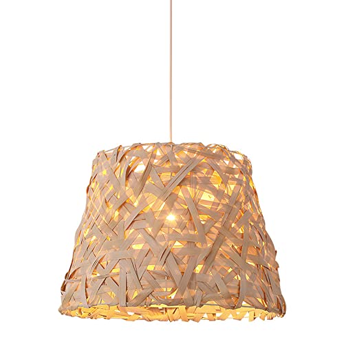 Lampes suspendues en bois de longueur réglable pour la salle