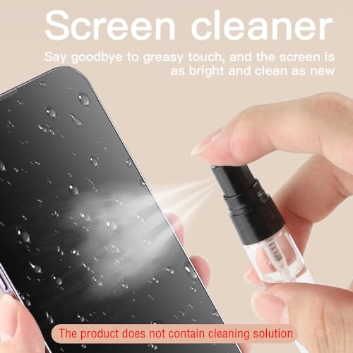 Image of UCRAVO 18 in 1 Electronic Cleaner Kit, Portable Professional Keyboard Laptop Cleaner Tools with Brush, Multifunctional Computer Cleaner Set Compact Design for Earbud /Laptop /Phone /Screen /Camera