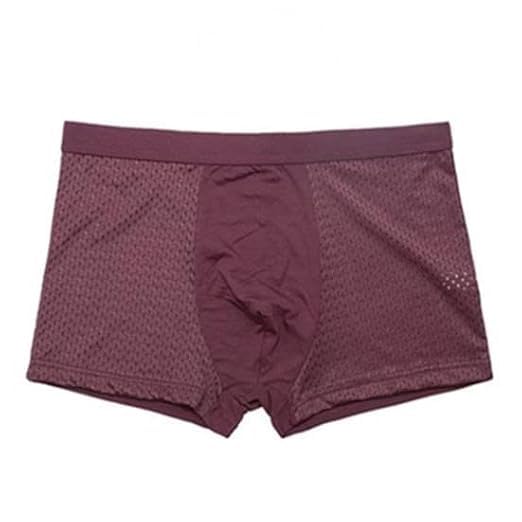 PramukhChhaya Men Breathable Pouch Men Underwear Packs Mesh Boxer Briefs | Dots (Multicolor) (Pack of 1 PCS) (L)-picture-39