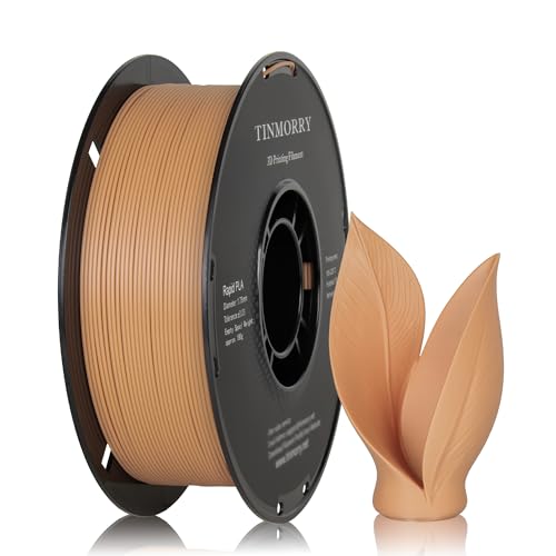 Image of TINMORRY Rapid PLA Filament 1.75 mm, 1 KG, Khaki | Up to 300 mm /s, Smooth Printing, Neatly Wound, Low Warping, Compatible with Most FDM 3D Printers, Beginner-Friendly