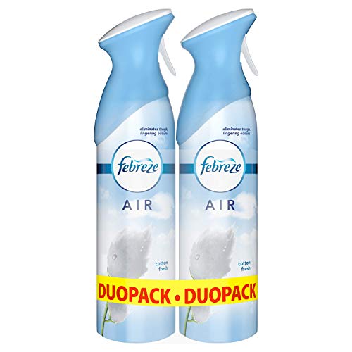 Febreze Ambientador Spray Algodón Fresco 2 x 300 ml