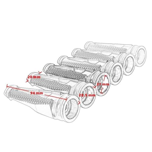Motorrad Fußrasten für Aprilia SRV 850 2012-2016, Motorrad Trittbretter, Fußstützenhalterung rutschfest, Motorrad Vorne Und Hinten Pedale Fußstützen Rasten Teile,E Green