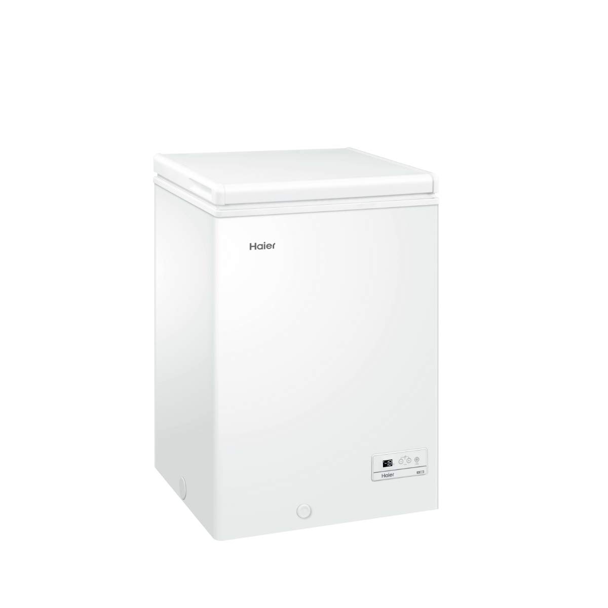 Haier HCE103R Congelatore Orizzontale a Pozzetto, 103 Litri, Temperatura Regolabile, Funzione Fast Freeze, Silenzioso, Libera Installazione, 57*55*84.5 cm, Bianco