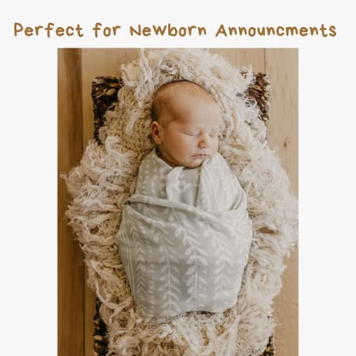 Image of Mini Wander Swaddles for Newborns Muslin Swaddle Blankets - Breathable Soft Gender Neutral Receiving Blanket Baby Essentials | 47 x 47 Cotton - (Tapestry (Green Spruce)