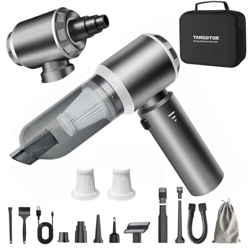 TANGOTOK 4-in-1 Cordless Car Vacuum