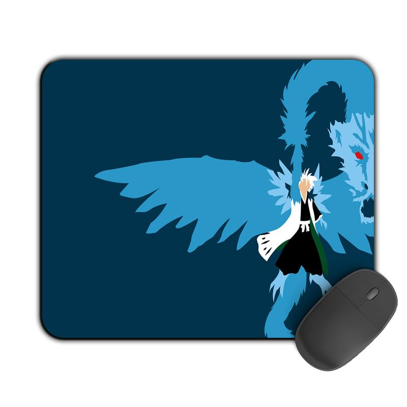 Image of Printed Designer Mouse Pad Toshiro Illustration (200MM X 240 X 3MM) Enhance Gaming and Work Performance Comfortable and Precise Non-Slip Water Proof Bleach Mouse Pad.