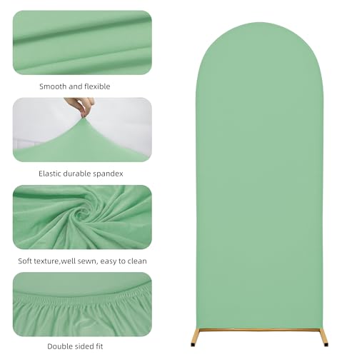 Funda de arco elástico 7.2FT para soportes de boda miniatura 5