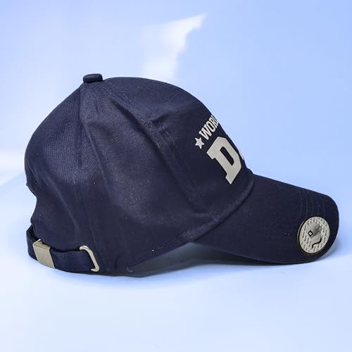 Image of Cotton Baseball Cap, Dad Hat, Gift for Men, Fathers Day, Birthday, Christmas