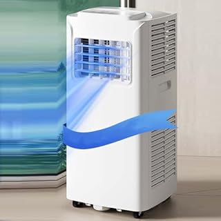 Portable Air Conditioner with Remote Control, 24H Timer & Window Venting Kit, Po