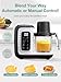MOMYEASY Baby Food Maker, Multifunction Processor Chopper Grinder, Baby Food Steamer and Puree Blender in-One, with Bottle Warmer, Auto Cooking & Grinding with Touch Control Panel