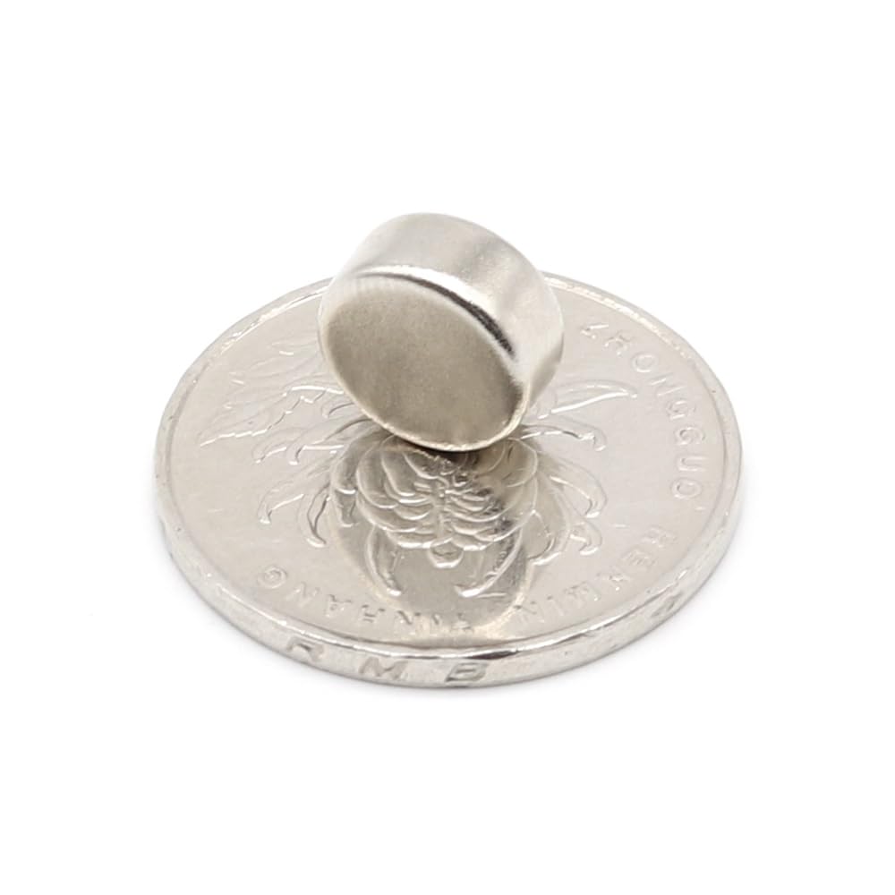 10/20/50/100Pcs 10x5 NdFeB Neodymium Super Small Round Permanent Disc Magnetic imanes 10x5 Magnet(50 Pcs)