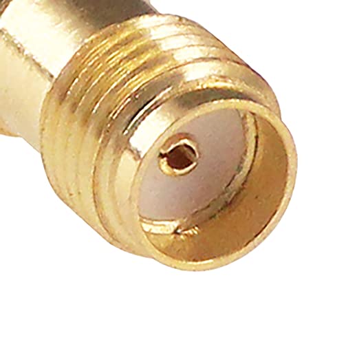 Adaptador de antena SMA hembra a SMA hembra x10 miniatura 6