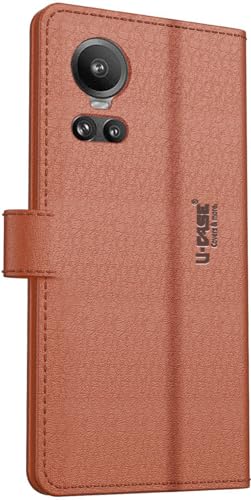 Image of U-Case Compatible with Oppo Reno 10 Pro 5G / Oppo Reno 10 5G Flip Cover | Leather Finish | Inside Pockets & Inbuilt Stand | Shockproof Wallet Style Magnetic Closure Back Cover Case