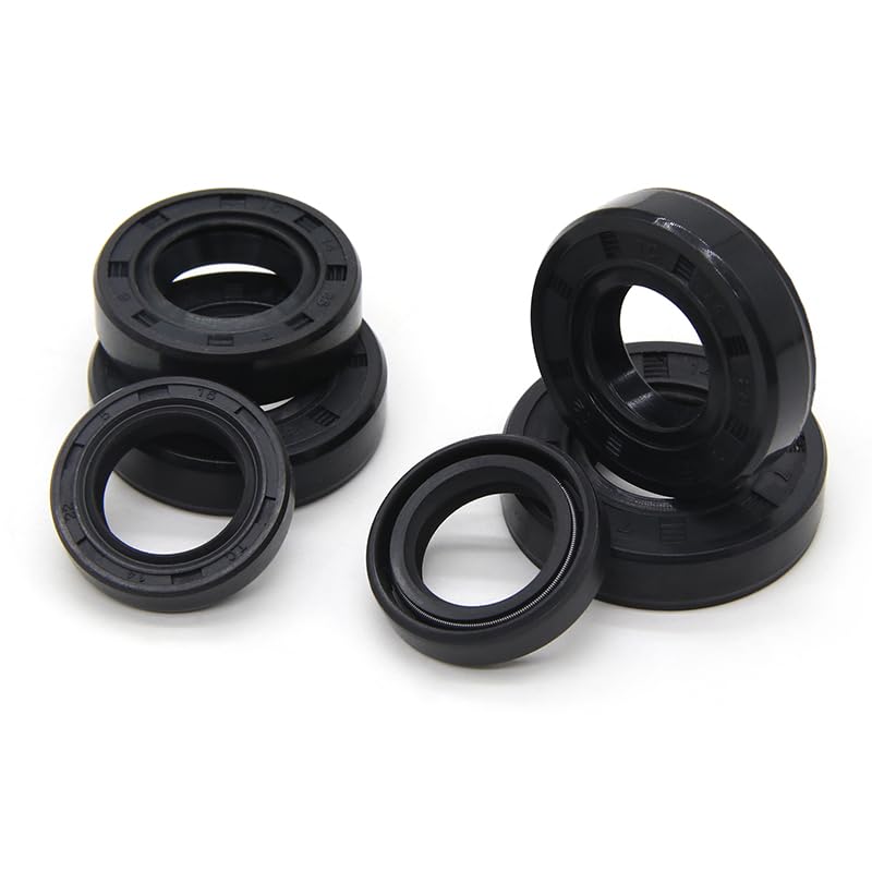 Guarnizione Albero Olio 12x24x7 Mm - Paraolio TC In Gomma Nitrile Per Motori E Differenziali