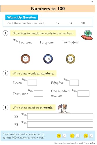 KS1 Maths Year 2 Targeted Question Book