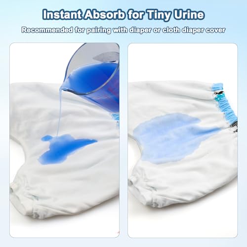 Image of MOEMOE BABY Bedwetting Diaper Pants Absorbent Potty Training Shorts 2 Pack | Reusable & Breathable for Small Accidents,2T-10Y