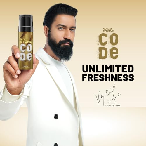 Wild Stone Code Gold Body Perfume, 120 ml