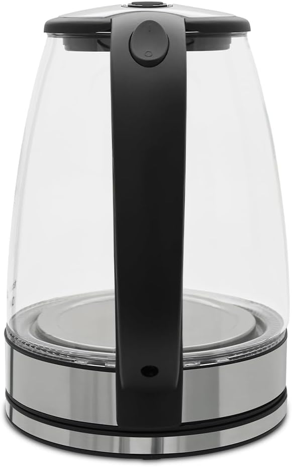Taurus Cordless Electric Kettle – 1.7L Stainless Steel Hot Water Boiler | Fast Boil, 360° Swivel Base, Auto Shut-Off, BPA-Free – Modern & Portable Design for Tea, Coffee, Instant Meals