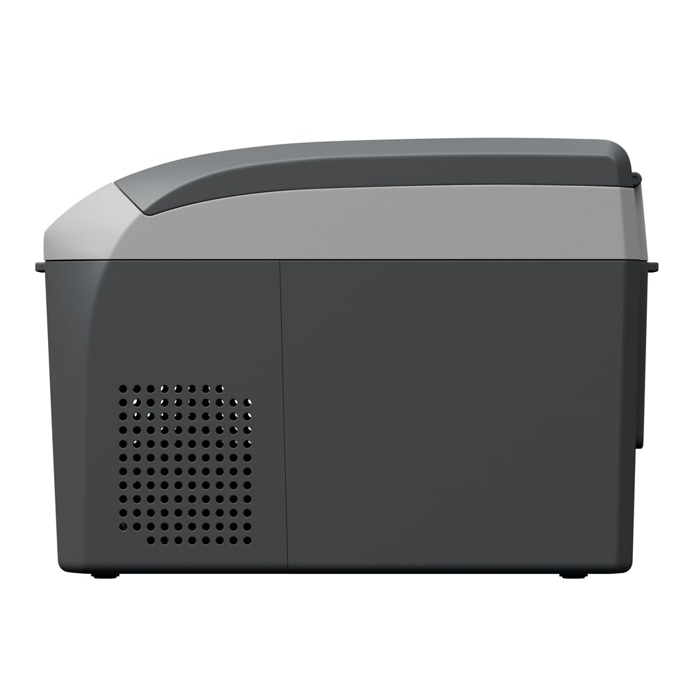 Yolco ARC18 lodówka podróżna z kompresorem, 16 l, 12 V, 24 V, 230 V, elektryczna, przenośna, kempingowa, mini zamrażarka, od -18°C do +10°C, cicha lodówka chłodząca z funkcją turbo, do samochodu