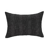 Villa by Classic Home Camille 22' Cotton Blend Fabric Throw Pillow Natural Beige