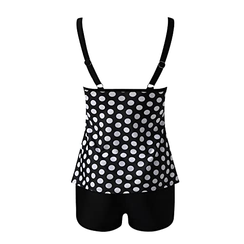 Tankini bandeau imprimé deux pièces : la solution coupe ample pour un confort total - 6