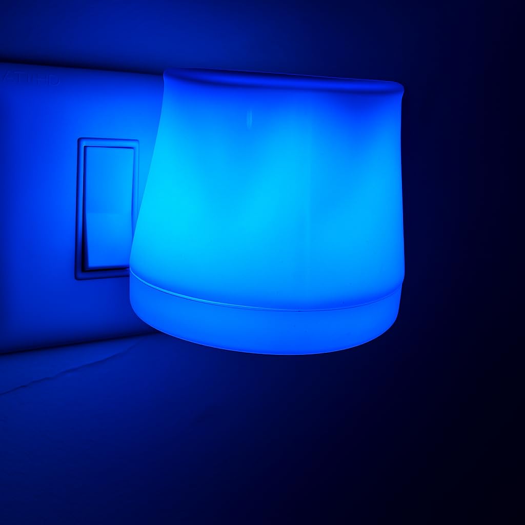 Electric Camphor Diffuser & Night Lamp | Kapoor Dani Stand for Home | Mosquito Repellent, Air Purifier & Aroma Burner | Shock-Proof Design with Temperature Protection | Direct Plug-in (Blue)-image-25