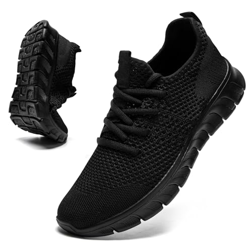 Men's Lightweight Running Shoes Slip On Walking Tennis Gym Shoes Fashion Sneakers