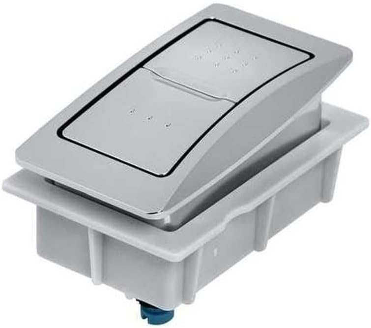 for American Standard 7381092-200.0020a Push Button Actuator - Chrome Toilet Handles