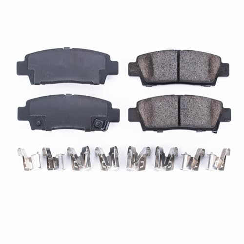 Image of PowerStop Rear Brake Pads for Toyota Avalon 1995-99 - Z17 Ceramic Brake Pads with Installation Hardware, 17-672