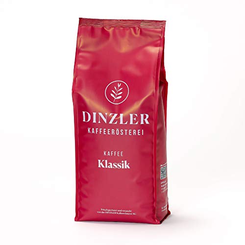 Dinzler Kaffeerösterei - Kaffee Klassik 1kg ganze Bohnen