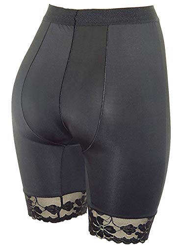 Peachy Panty 3 Packs Shapewear Smooth Hi-Waist Under Skirt Slip Short Panties (Medium, 3 Pack Basic)