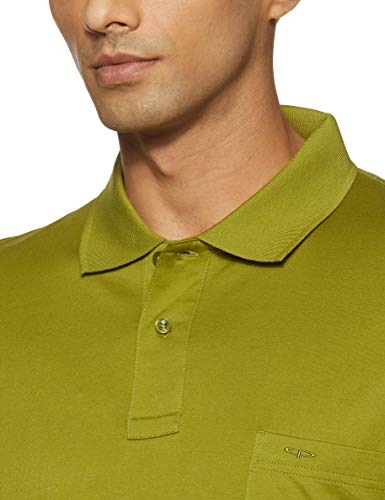 Image of Colorplus Men's Solid Regular Fit Polo