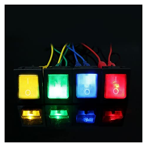 Interrupteur à bascule 220V 6 broches ON-ON pour commande électrique