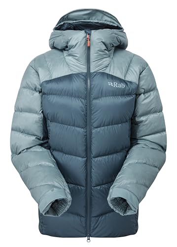 Rab Women's Neutrino Pro Down Jacket for Climbing & Mountaineering - Orion Blue/Citadel - Small
