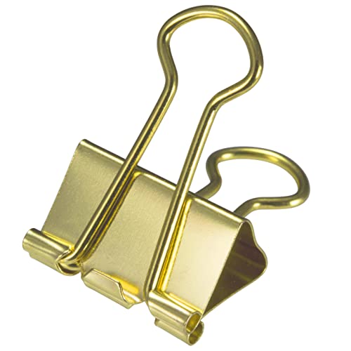 Officemate Binder clip, oro, misure assortite, 30