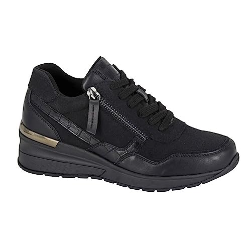 Cipriata - Baskets ADA Glamour - Femme (37 FR) (Noir)