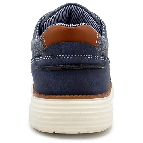 Image of AKADEMIKS Mens Dayton Oxford, Comfortable Footwear for Formal and Casual Wear