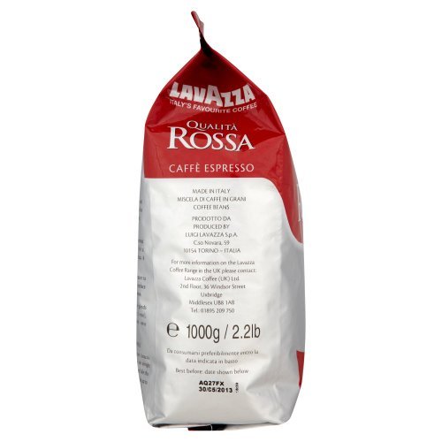 5 granos de café Lavazza Qualita Rossa 1 kg - Imagen 5